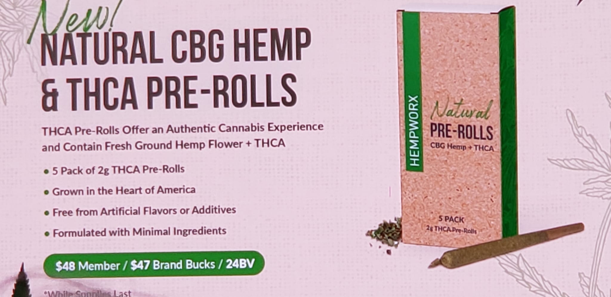 Hempworx Smokeable Thca Cbg Pre Roll The Health Chocoholic