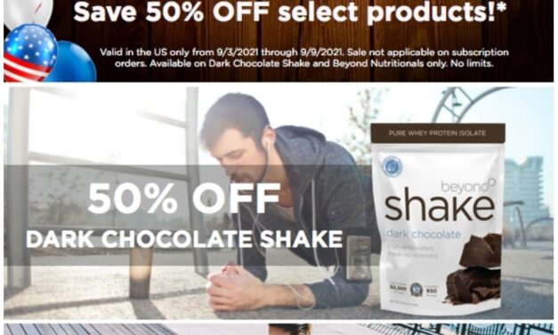 Labor Day Healthy Chocolate Protein SALE!